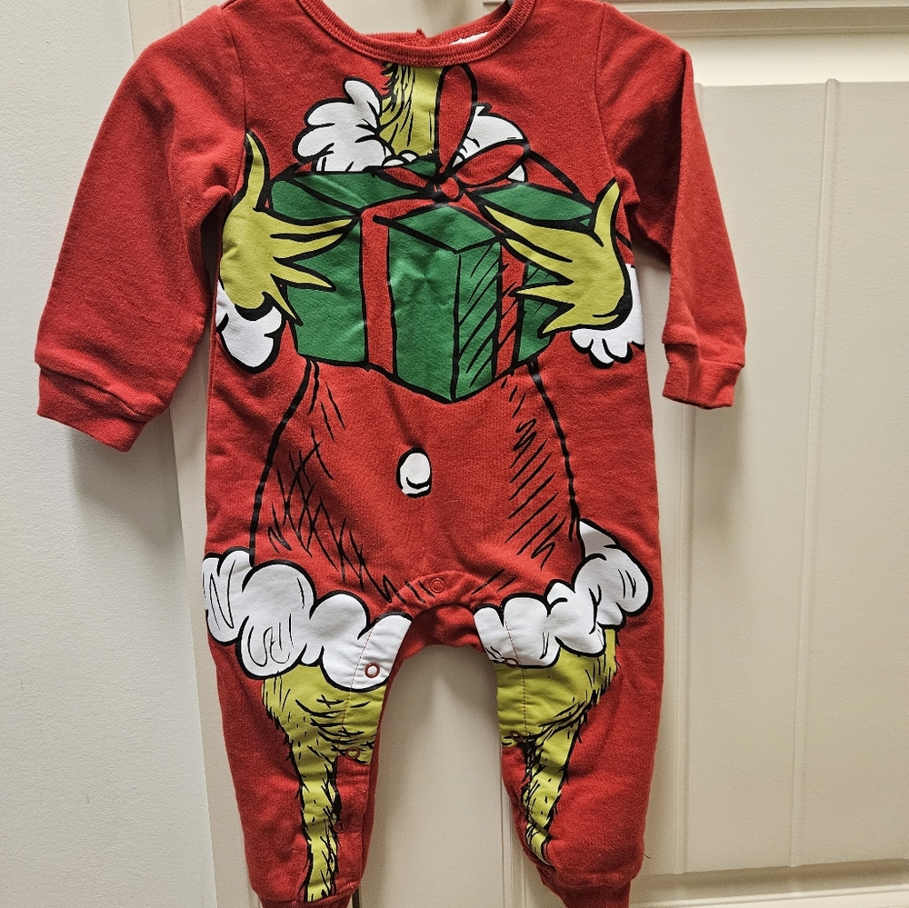 grinch outfit  12m